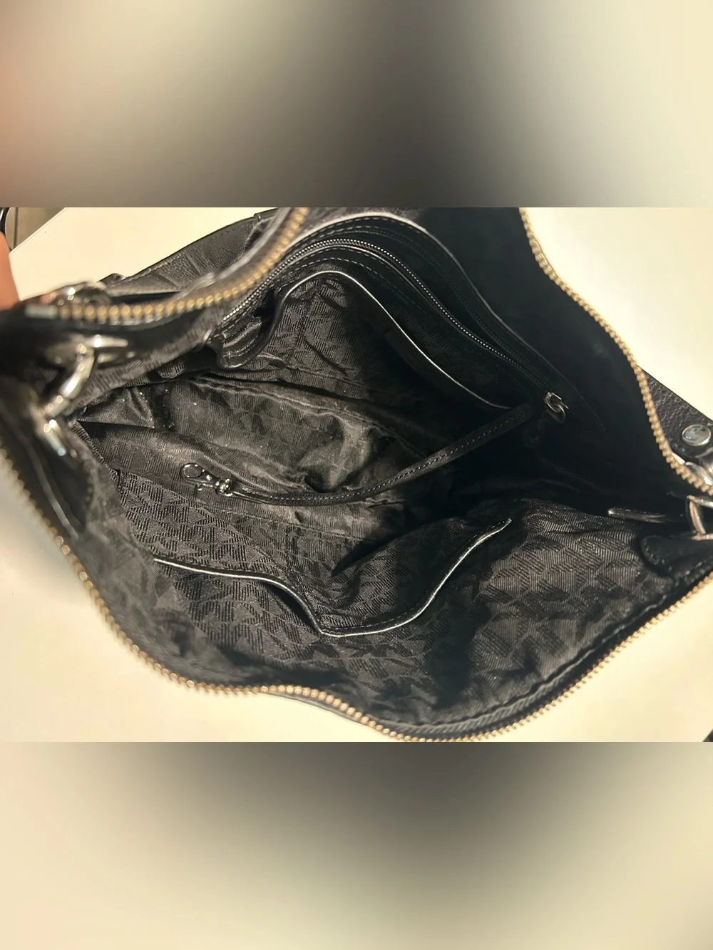 Michael Kors Black Logo Shoulder